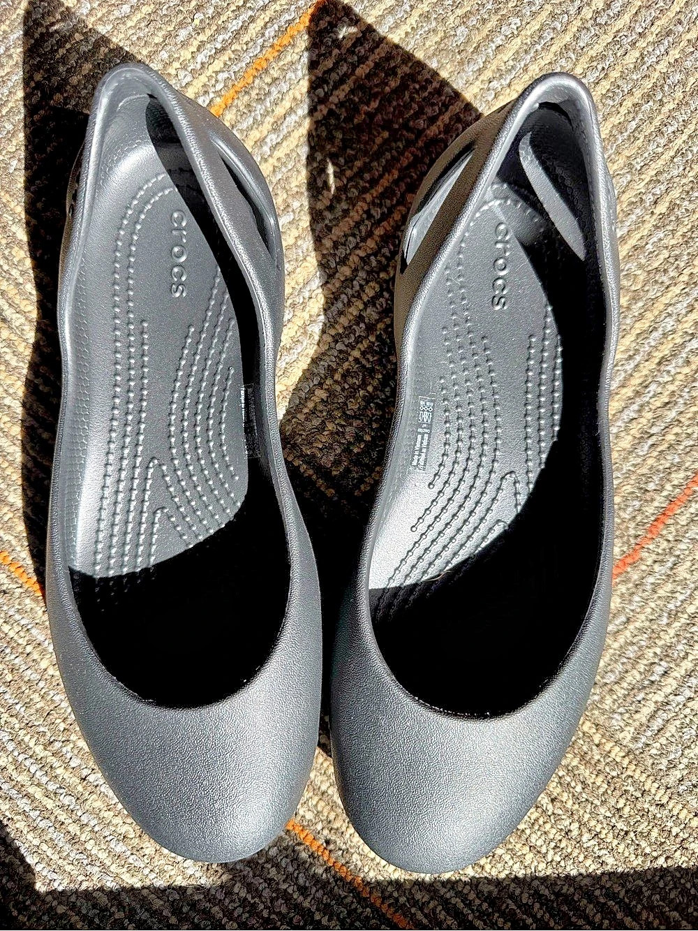Crocs Kadee Ballet Flat Women's Black Flats
